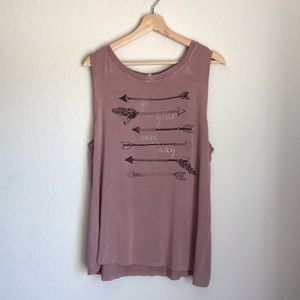 Graphic Sleeveless Tank